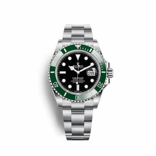 Rolex Submariner Date 41 Stainless Steel / Black / Green Cerachrom 126610LV-0002 (Kermit, LV, M126610LV-0002)